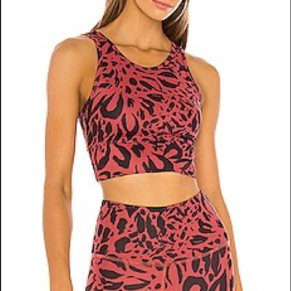 Strut-This Piper Sports Bra in Auburn Cheetah